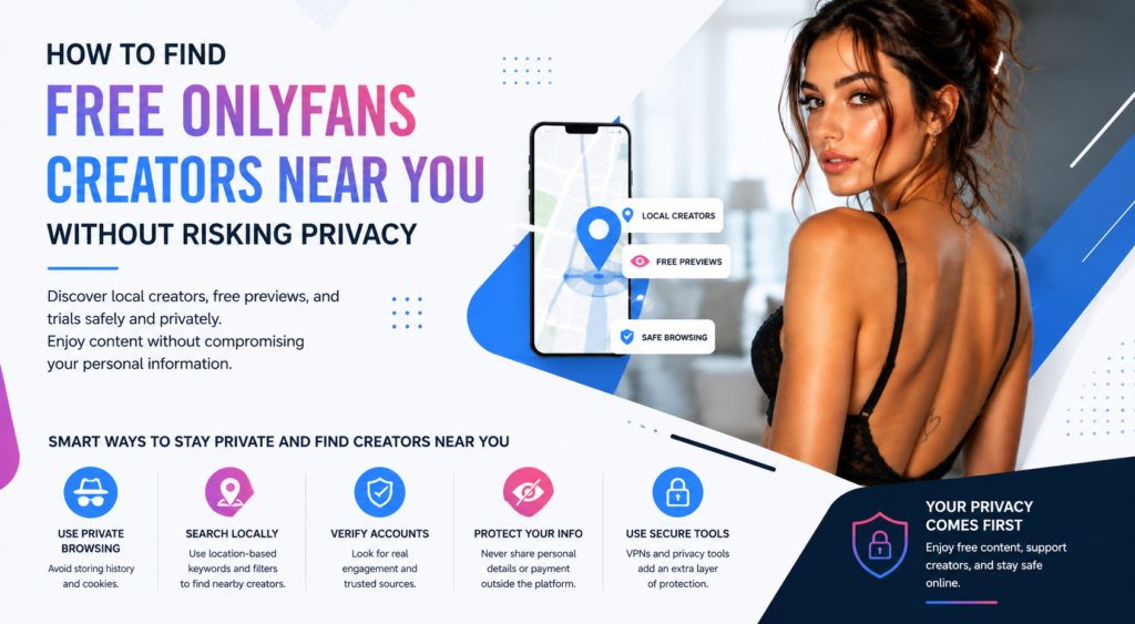How to Find Free OnlyFans Creators Near You Without Risking Privacy