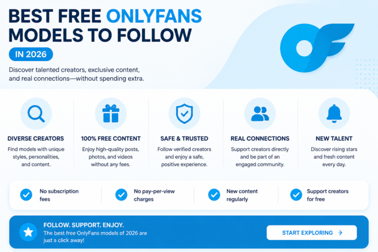 Best Free OnlyFans Models to Follow in 2026